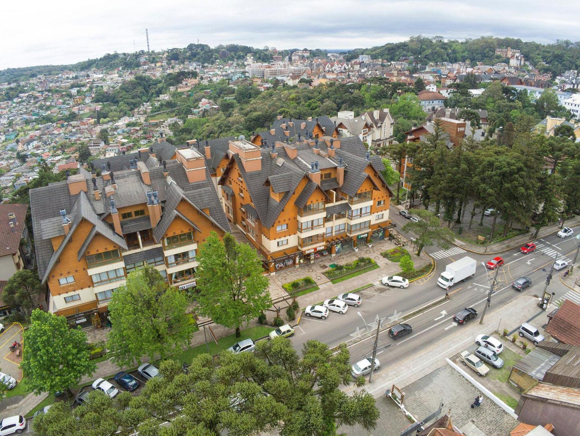 600 Metros, Rua Coberta - Centro Via Florida Lägenhet Gramado Exteriör bild